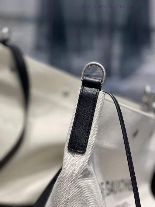 Yves Saint Laurent Bags 𝗥𝗜𝗩𝗘 𝗚𝗔𝗨𝗖𝗛𝗘The latest RIVE GAUCHE French linen bucket bag, with its simple and atmospheric d 48ghhm08 - Image 5