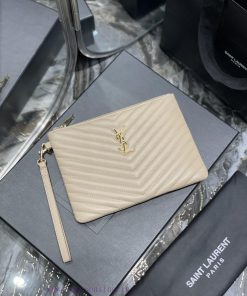 Yves Saint Laurent Bags 𝑴𝒐𝒏𝒐𝒈𝒓𝒂𝒎 Jacquard splicing file handbag, made of original calf leather satin lining, top zip mlxt2hk7