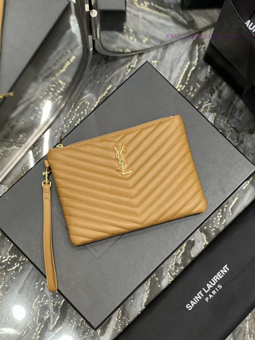 Yves Saint Laurent Bags 𝑴𝒐𝒏𝒐𝒈𝒓𝒂𝒎 Jacquard splicing file handbag, made of original calf leather satin lining, top zip l0c63nor