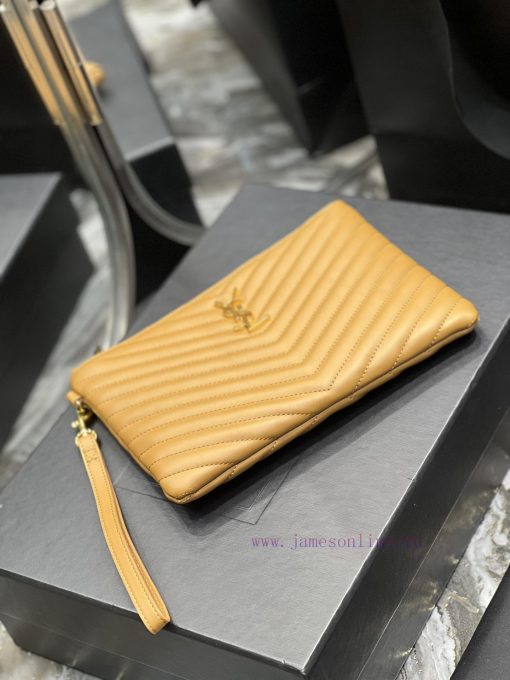 Yves Saint Laurent Bags 𝑴𝒐𝒏𝒐𝒈𝒓𝒂𝒎 Jacquard splicing file handbag, made of original calf leather satin lining, top zip l0c63nor - Image 4