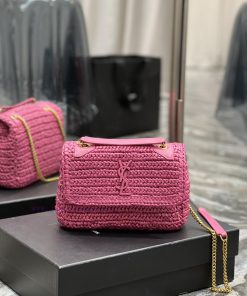 Yves Saint Laurent Bags Quick drop of woven bagsNiki woven bag to la~Full of artistic atmosphere, the Lafite grass w id60skgb