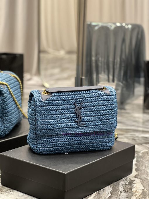 Yves Saint Laurent Bags Quick drop of woven bagsNiki woven bag to la~Full of artistic atmosphere, the Lafite grass w 8doyznpr - Image 3