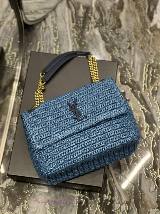 Yves Saint Laurent Bags Quick drop of woven bagsNiki woven bag to la~Full of artistic atmosphere, the Lafite grass w 8doyznpr - Image 7