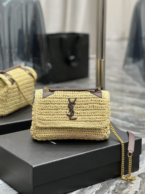 Yves Saint Laurent Bags Quick drop of woven bagsNiki woven bag to la~Full of artistic atmosphere, the Lafite grass w j4il56tn - Image 2