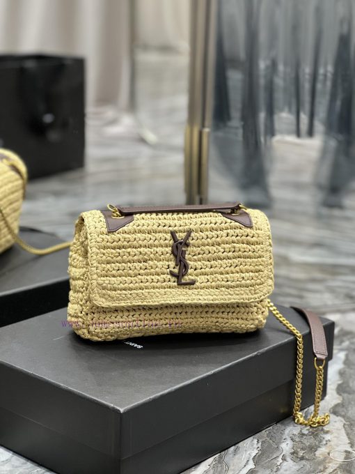 Yves Saint Laurent Bags Quick drop of woven bagsNiki woven bag to la~Full of artistic atmosphere, the Lafite grass w j4il56tn - Image 3