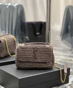 Yves Saint Laurent Bags Quick drop of woven bagsNiki woven bag to la~Full of artistic atmosphere, the Lafite grass w mgdhjcj2