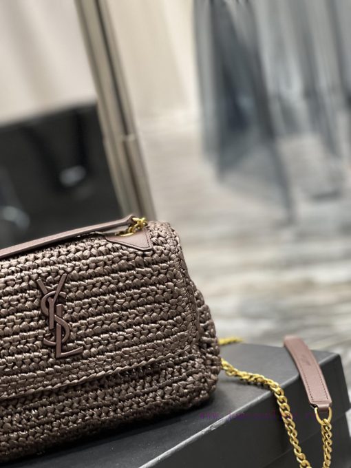 Yves Saint Laurent Bags Quick drop of woven bagsNiki woven bag to la~Full of artistic atmosphere, the Lafite grass w mgdhjcj2 - Image 4