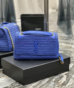 Yves Saint Laurent Bags Quick drop of woven bagsNiki woven bag to la~Full of artistic atmosphere, the Lafite grass w ysg4k8t5