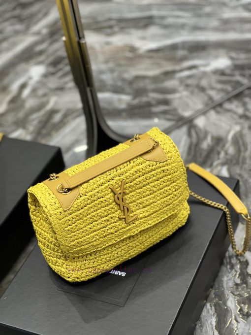 Yves Saint Laurent Bags Quick drop of woven bagsNiki woven bag to la~Full of artistic atmosphere, the Lafite grass w t0ugf4nz - Image 5