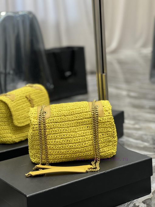Yves Saint Laurent Bags Quick drop of woven bagsNiki woven bag to la~Full of artistic atmosphere, the Lafite grass w t0ugf4nz - Image 7
