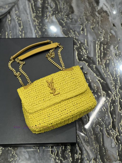 Yves Saint Laurent Bags Quick drop of woven bagsNiki woven bag to la~Full of artistic atmosphere, the Lafite grass w t0ugf4nz - Image 8