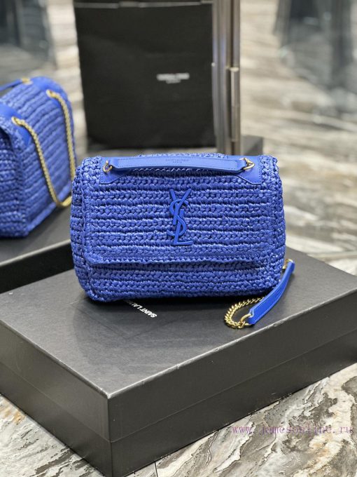 Yves Saint Laurent Bags Quick drop of woven bagsNiki woven bag to la~Full of artistic atmosphere, the Lafite grass w rcrqlitx - Image 2