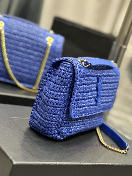 Yves Saint Laurent Bags Quick drop of woven bagsNiki woven bag to la~Full of artistic atmosphere, the Lafite grass w rcrqlitx - Image 6