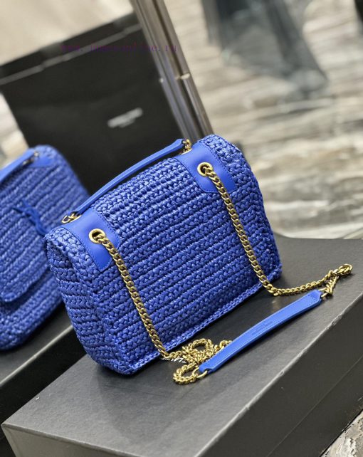 Yves Saint Laurent Bags Quick drop of woven bagsNiki woven bag to la~Full of artistic atmosphere, the Lafite grass w rcrqlitx - Image 8