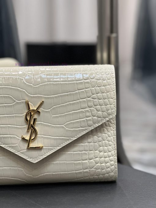 Yves Saint Laurent Bags NEW new colorMONOGRAM Crocodile Pattern HandbagEquipped with a detachable wrist strap, high- 2kwzjmu9 - Image 5