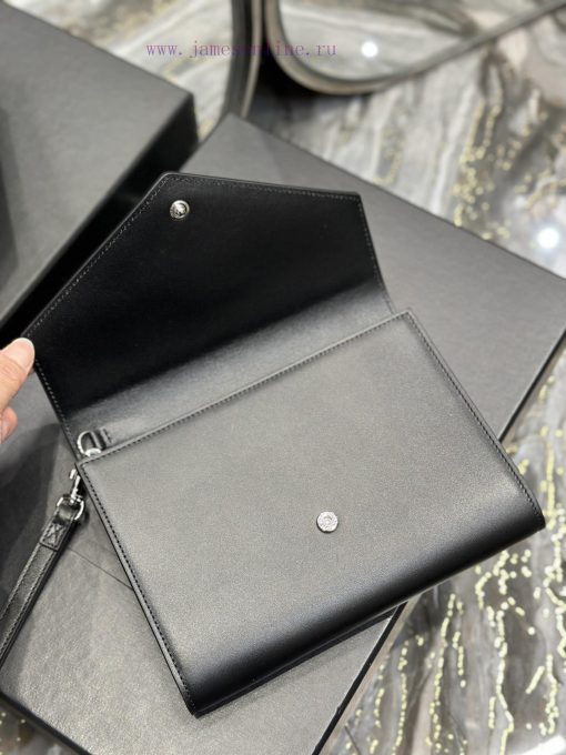Yves Saint Laurent Bags NEW new color_MONOGRAM Black plain cowhide hot stamping processEquipped with a detachable wr 9dcy2txe - Image 9