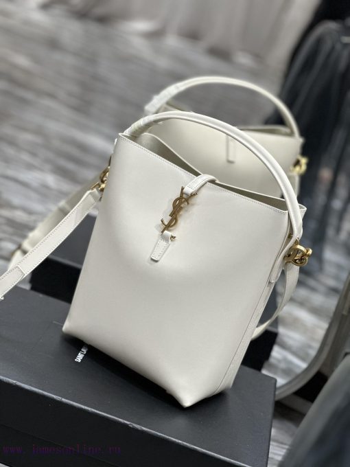 Yves Saint Laurent Bags NEWLE 5A ̀ 7 series water bucket bagNew Super Beautiful Bucket Bag with Handheld_A brand new k8jvzdm5 - Image 5