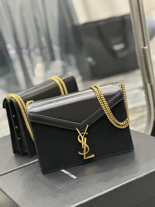 Yves Saint Laurent Bags CASSANDRA Matte Series_Italian gold buckle cowhide paired with frosted leather, decorated wi p9bt3ksf
