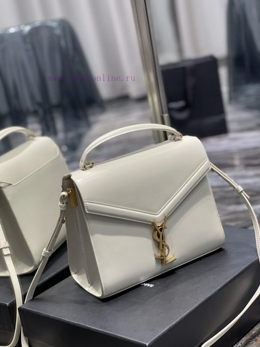 Yves Saint Laurent Bags 𝑪𝑨𝑺𝑺𝑨𝑵𝑫𝑹𝑨 _ Fine grained briefcaseImported Italian cowhide, soft and natural smooth cowhide, 46230u6k - Image 4