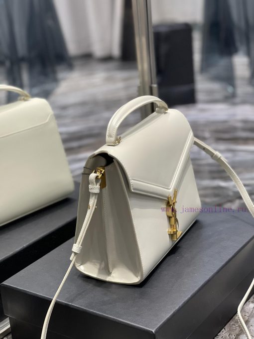 Yves Saint Laurent Bags 𝑪𝑨𝑺𝑺𝑨𝑵𝑫𝑹𝑨 _ Fine grained briefcaseImported Italian cowhide, soft and natural smooth cowhide, 46230u6k - Image 5