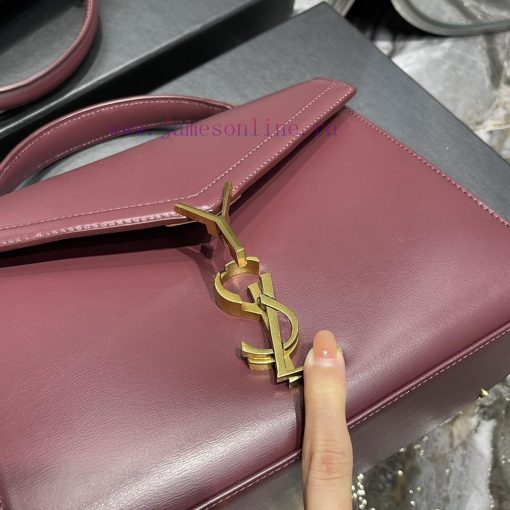 Yves Saint Laurent Bags 𝑪𝑨𝑺𝑺𝑨𝑵𝑫𝑹𝑨 _ Fine grained briefcaseImported Italian cowhide, soft and natural smooth cowhide, u9m5fd4l - Image 7