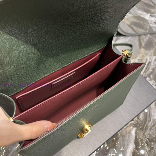 Yves Saint Laurent Bags 𝑪𝑨𝑺𝑺𝑨𝑵𝑫𝑹𝑨 _ briefcaseImported cowhide from Italy, paired with a durable caviar texture, what f718b462 - Image 9