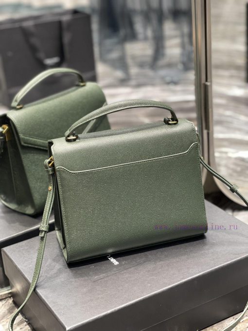 Yves Saint Laurent Bags 𝑪𝑨𝑺𝑺𝑨𝑵𝑫𝑹𝑨 _ briefcaseImported cowhide from Italy, paired with a durable caviar texture, what f718b462 - Image 10