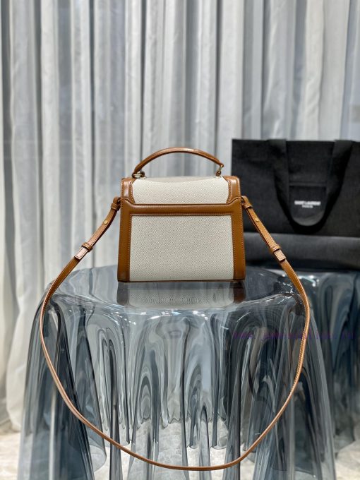 Yves Saint Laurent Bags MINI-CASSANDRA has arrived with a linen bag paired with a top layer cowhide briefcase. The s lcoiixgb - Image 7