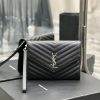 Yves Saint Laurent Bags 𝑴𝑶𝑵𝑶𝑮𝑹𝑨𝑴 _ Caviar handbag, with detachable wrist strap, wear-resistant caviar pattern, 100% ih7dmch2