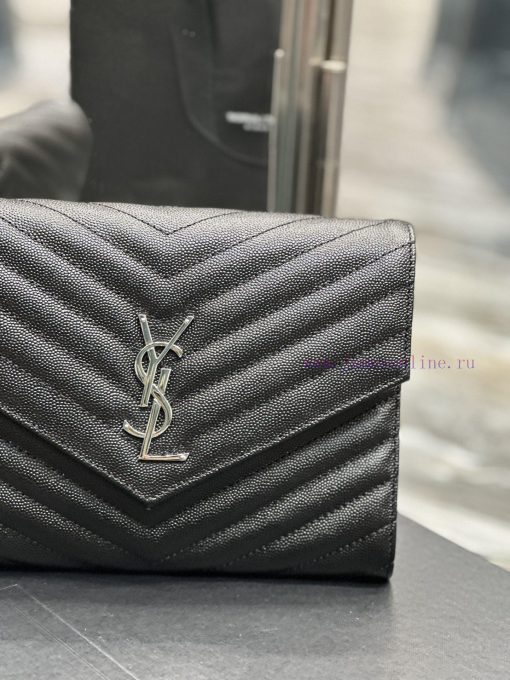 Yves Saint Laurent Bags 𝑴𝑶𝑵𝑶𝑮𝑹𝑨𝑴 _ Caviar handbag, with detachable wrist strap, wear-resistant caviar pattern, 100% ih7dmch2 - Image 5