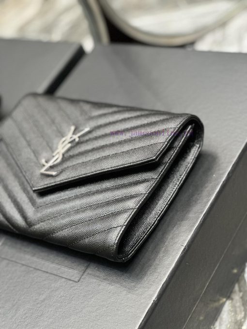 Yves Saint Laurent Bags 𝑴𝑶𝑵𝑶𝑮𝑹𝑨𝑴 _ Caviar handbag, with detachable wrist strap, wear-resistant caviar pattern, 100% ih7dmch2 - Image 7