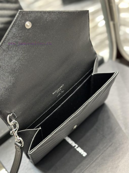 Yves Saint Laurent Bags 𝑴𝑶𝑵𝑶𝑮𝑹𝑨𝑴 _ Caviar handbag, with detachable wrist strap, wear-resistant caviar pattern, 100% ih7dmch2 - Image 9