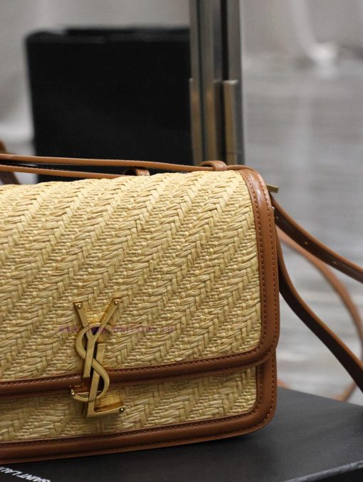 Yves Saint Laurent Bags 𝑺𝑶𝑳𝑭𝑬𝑹𝑰𝑵𝑶 𝑩𝑶𝑿 Turquoise cowhide woven with 2cmMust be popular, it conquered the entire fashi wb06dqr1 - Image 5
