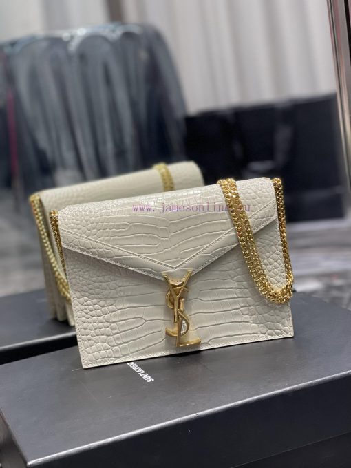 Yves Saint Laurent Bags 𝑪𝑨𝑺𝑺𝑨𝑵𝑫𝑹𝑨 _ Crocodile patterned cowhideThe latest synchronized CASSANDRA Italian imported cr jgachh7p