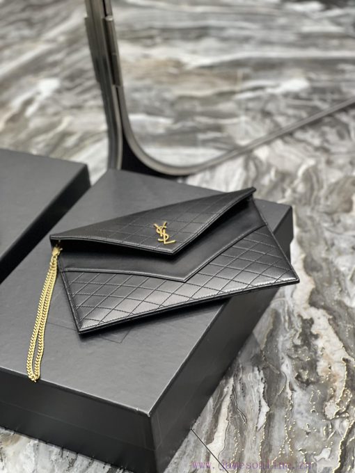 Yves Saint Laurent Bags Gaby Quilted Envelope Handbag_A simple and elegant/clean and neat appearance is not handsome rrfx5klq - Image 7