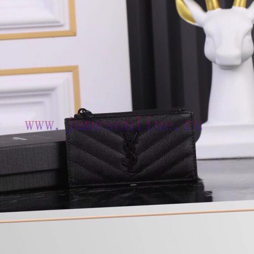 Yves Saint Laurent Bags New Saint Laurent Card Bag Authentic Development [Rose] [Rose] Imported Small Particle Leath 6150k211