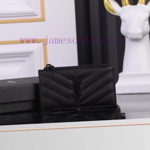 Yves Saint Laurent Bags New Saint Laurent Card Bag Authentic Development [Rose] [Rose] Imported Small Particle Leath 6150k211 - Image 2