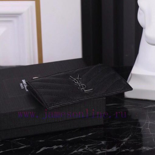 Yves Saint Laurent Bags New Saint Laurent Card Bag Authentic Development [Rose] [Rose] Imported Small Particle Leath 9t5ezkzb - Image 5