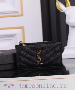 Yves Saint Laurent Bags New Saint Laurent Card Bag Authentic Development [Rose] [Rose] Imported Small Particle Leath dmjfk3yf
