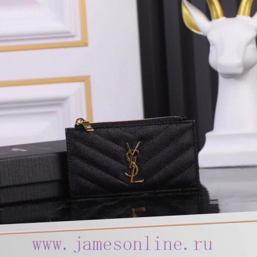 Yves Saint Laurent Bags New Saint Laurent Card Bag Authentic Development [Rose] [Rose] Imported Small Particle Leath dmjfk3yf