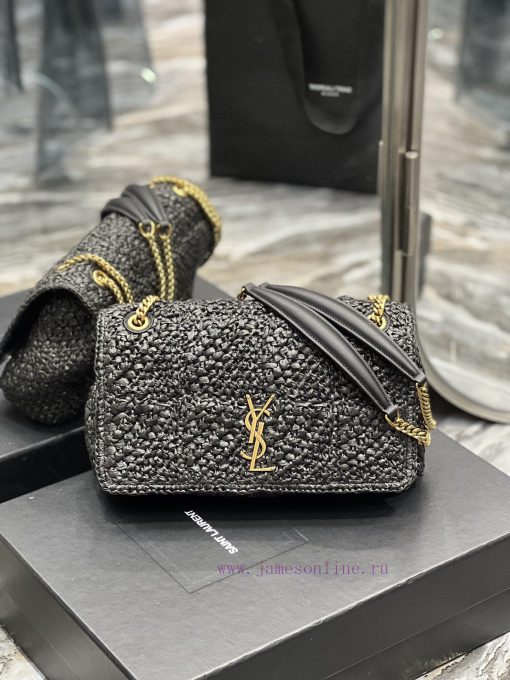 Yves Saint Laurent Bags JAMIE_ woven bag to la~Quick drop of woven bagsFull of artistic atmosphere, the Lafite grass 02fh2ae6