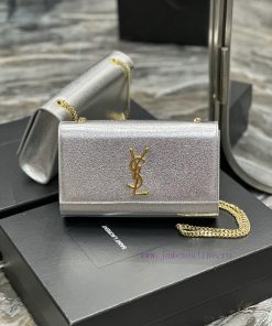 Yves Saint Laurent Bags Eternal Classic - Silver Diamond Pattern Gold BuckleKATE is definitely an eternal classic of r6p1wnpw