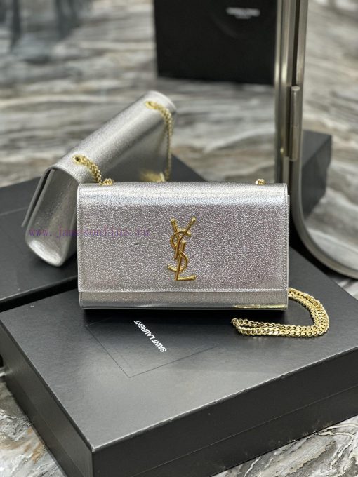 Yves Saint Laurent Bags Eternal Classic - Silver Diamond Pattern Gold BuckleKATE is definitely an eternal classic of r6p1wnpw - Image 2