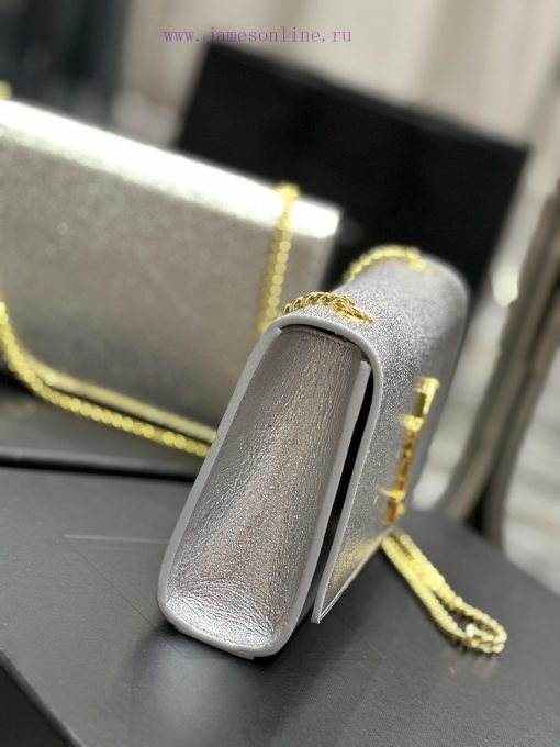 Yves Saint Laurent Bags Eternal Classic - Silver Diamond Pattern Gold BuckleKATE is definitely an eternal classic of r6p1wnpw - Image 6