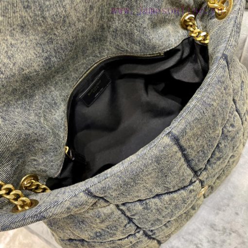 Yves Saint Laurent Bags Loulou Puffer hung up _ 35cmDon't be fooled by this series of denim bags. They have a high a dduvbi20 - Image 10