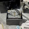 Yves Saint Laurent Bags Loulou Puffer hung up - Black shoulder strapDon't be fooled by this series of denim bags. Th h7u2yblb