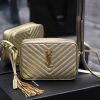 Yves Saint Laurent Bags NEWLou Camera Bag with Gold BuckleTop level imported Italian cowhide camera bag. Hong Kong p 12ia3kt6