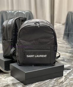 Yves Saint Laurent Bags Nylon backpack bagWear resistant and durable polished nylon fabric, lightweight and fashiona 98bowapt