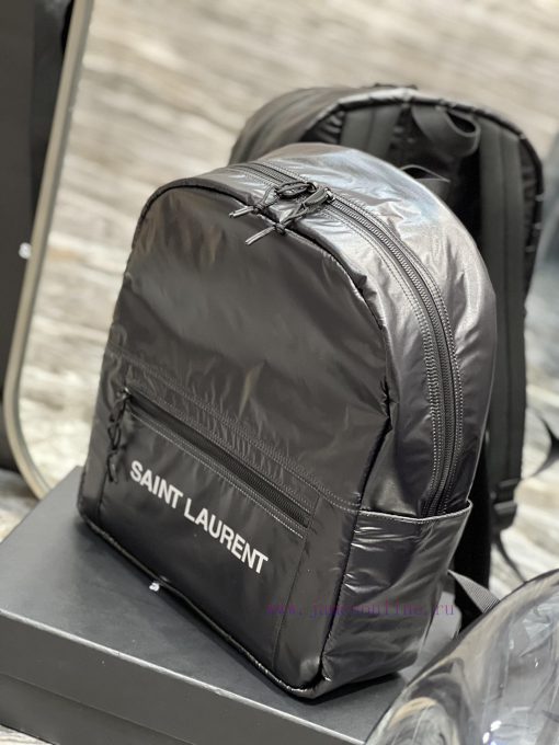Yves Saint Laurent Bags Nylon backpack bagWear resistant and durable polished nylon fabric, lightweight and fashiona 98bowapt - Image 4