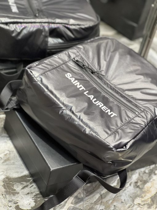 Yves Saint Laurent Bags Nylon backpack bagWear resistant and durable polished nylon fabric, lightweight and fashiona 98bowapt - Image 9